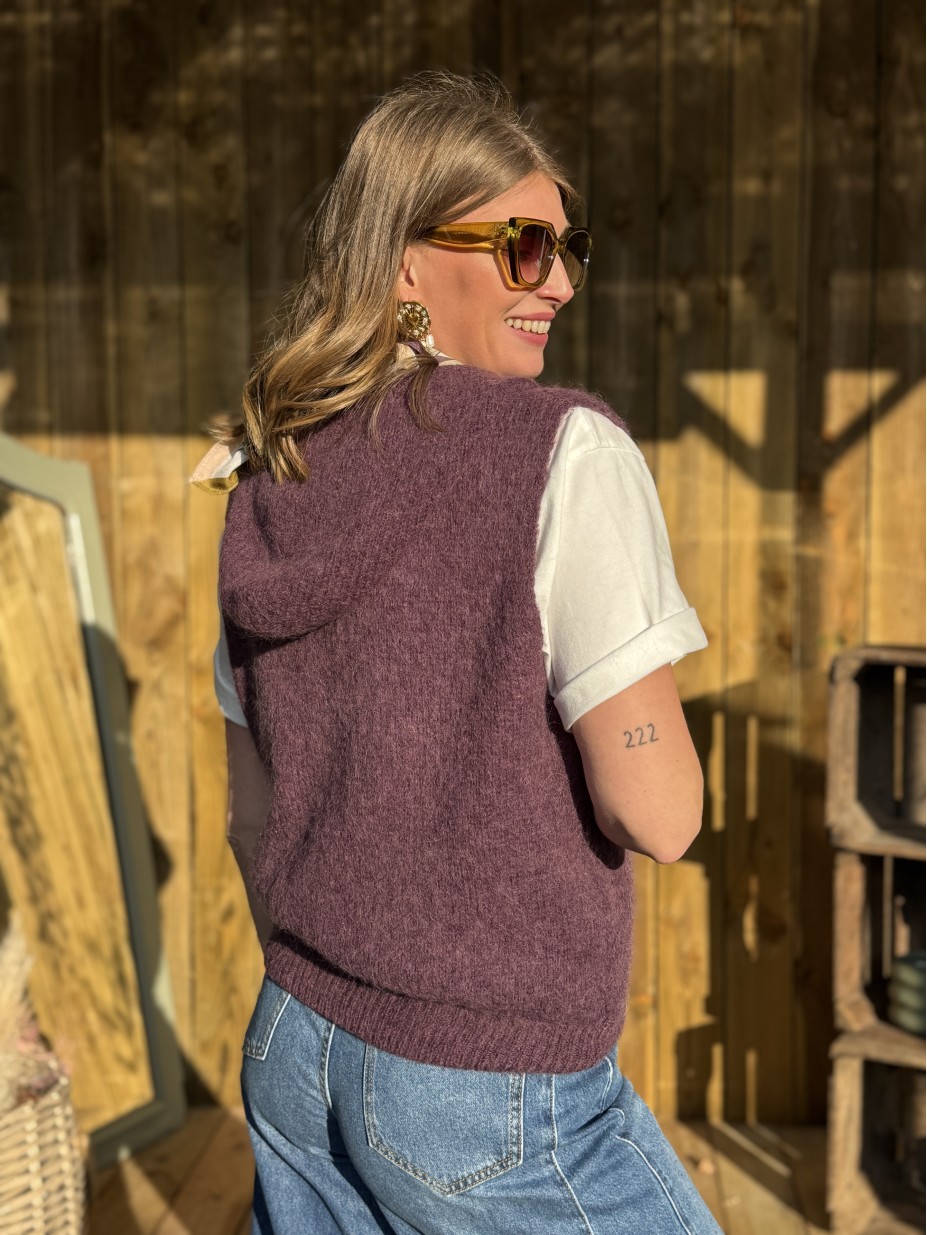 GILET ALPY PRUNE GILET ALPY PRUNE