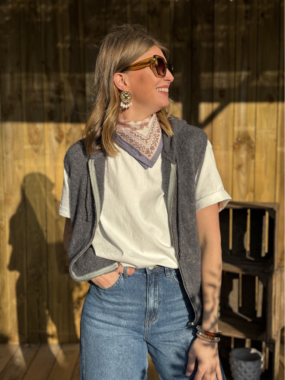 GILET ALPY GRIS GILET ALPY GRIS