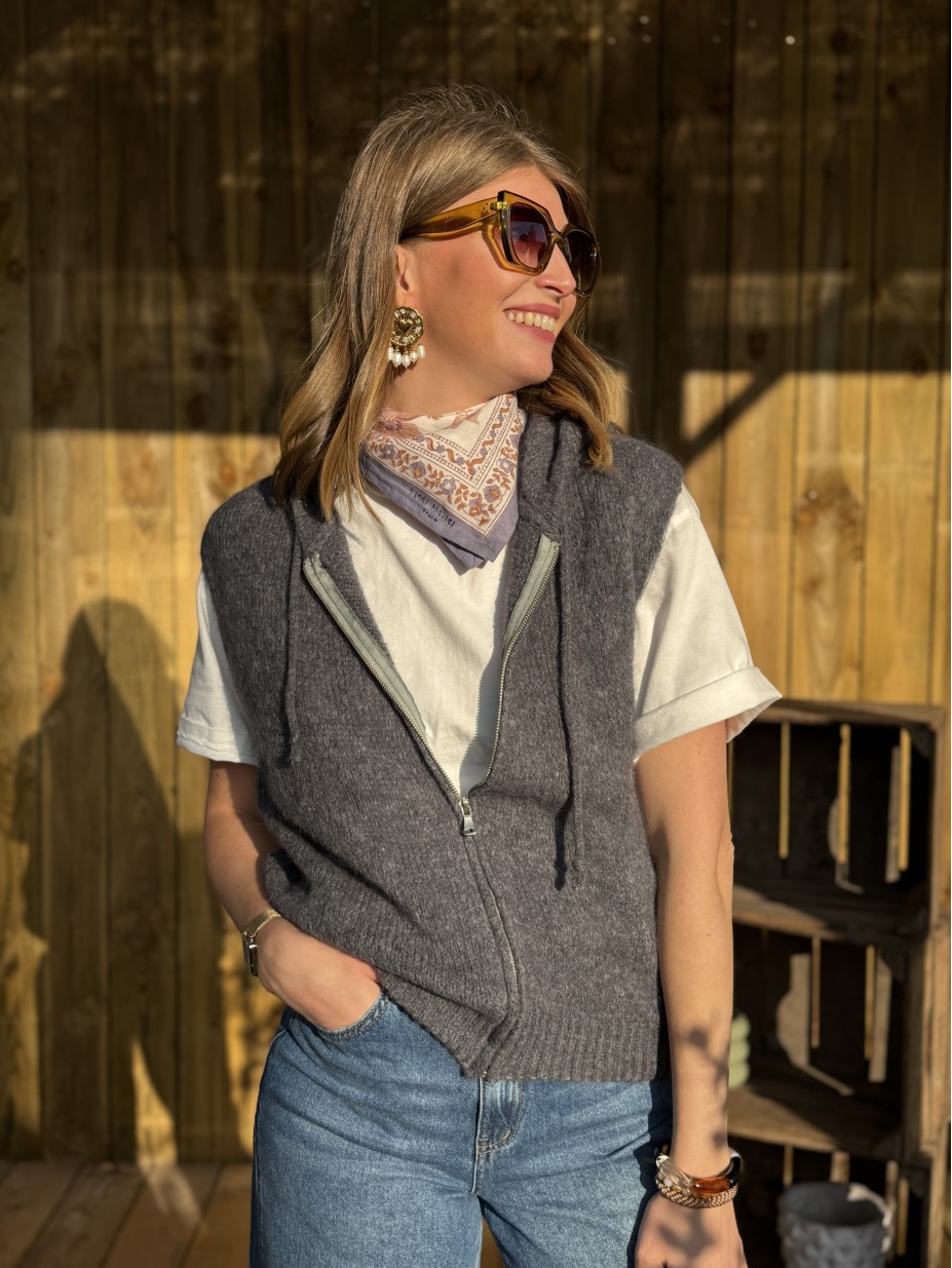 GILET ALPY GRIS GILET ALPY GRIS