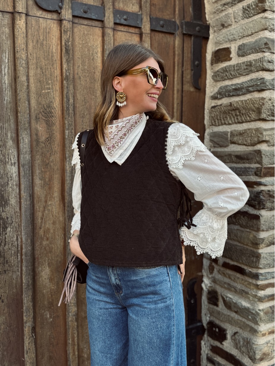 TOP PAULINE CHOCO TOP PAULINE CHOCO