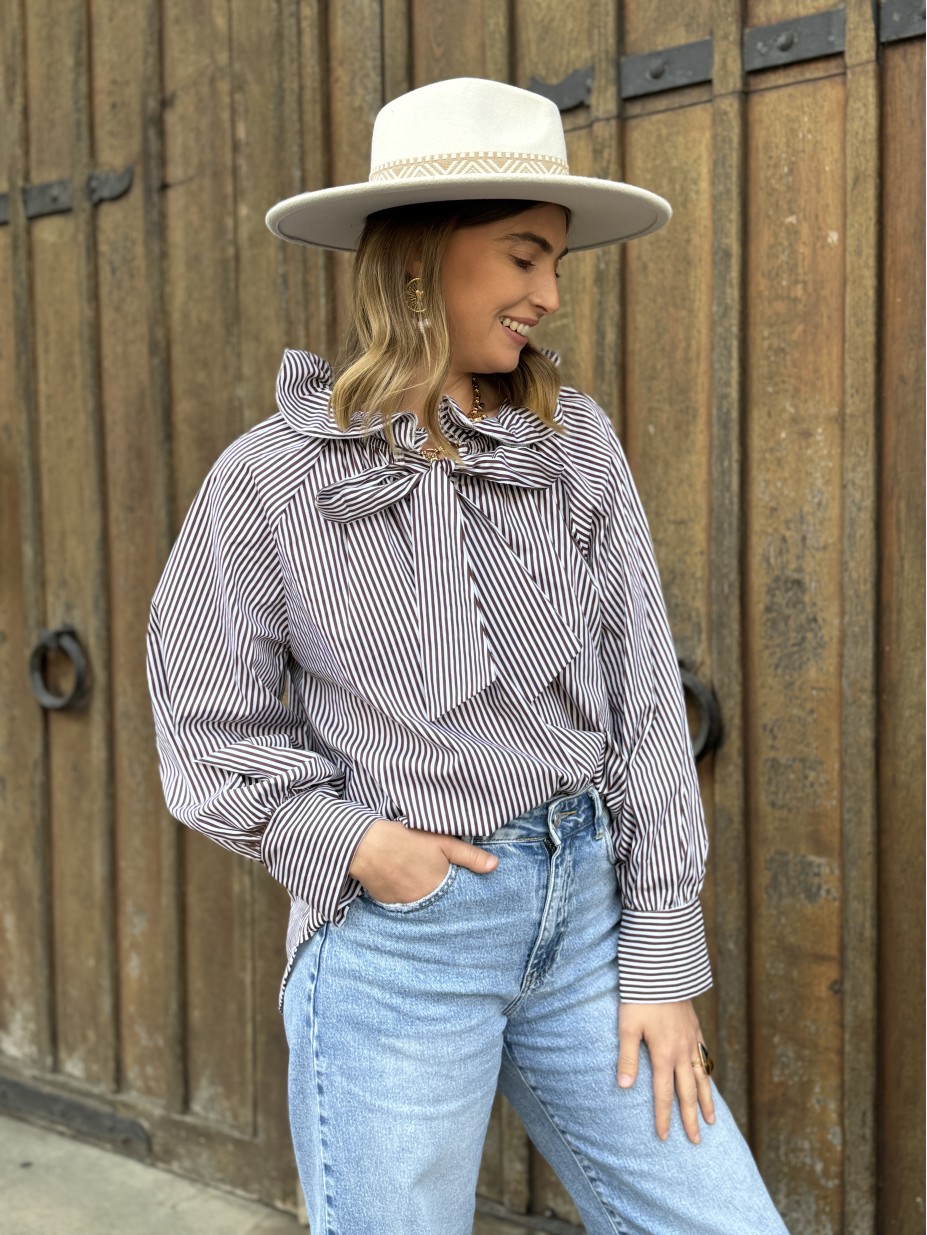 CHEMISE APPOLINE CHOCO CHEMISE APPOLINE CHOCO