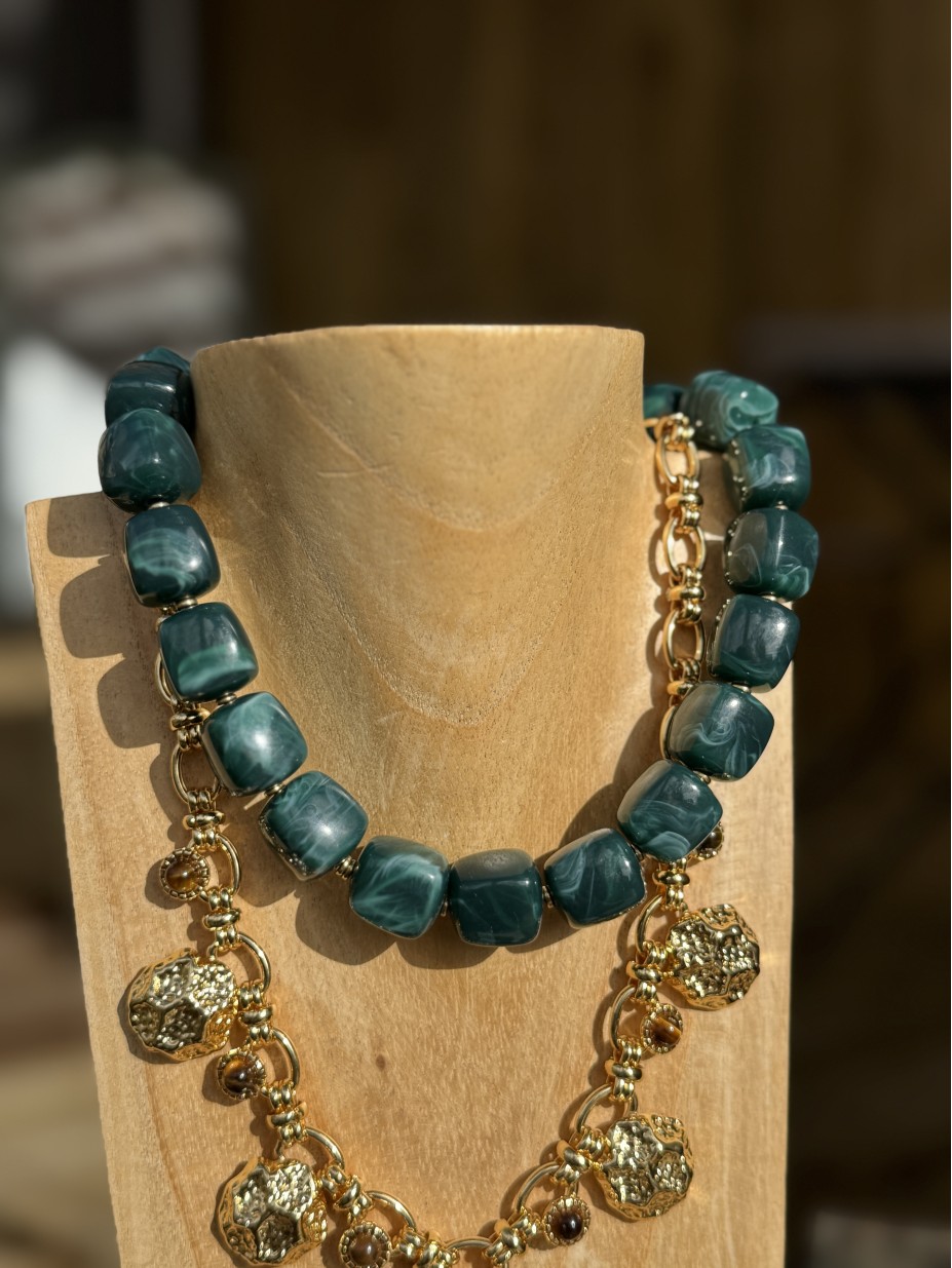 COLLIER DANAE VERT COLLIER DANAE VERT