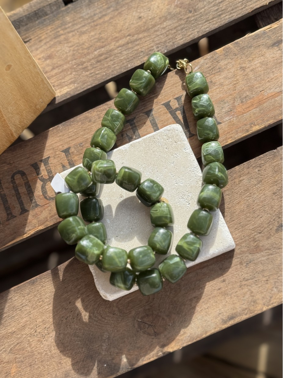 COLLIER DANAE KAKI COLLIER DANAE KAKI