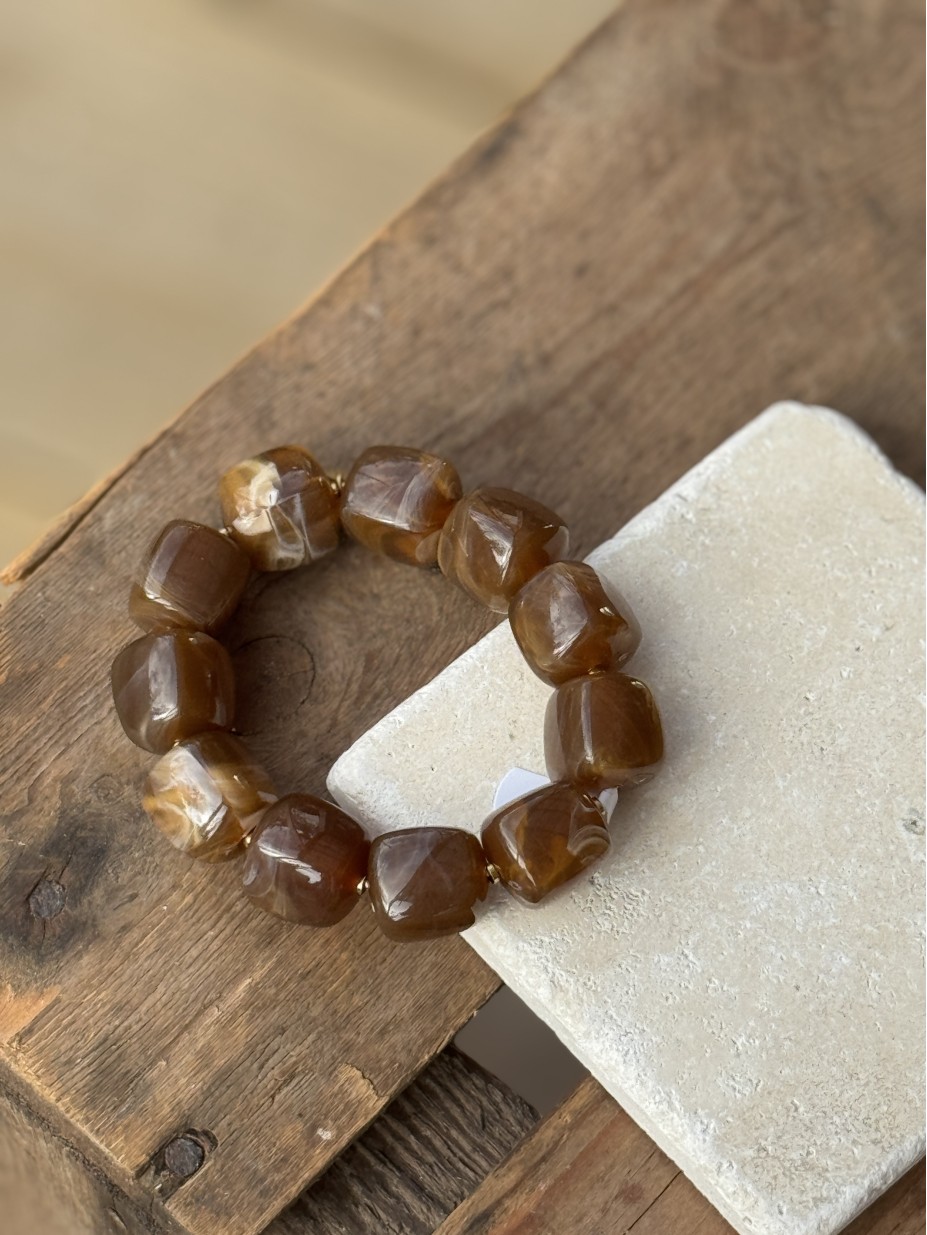 BRACELET DANAE MARRON BRACELET DANAE MARRON