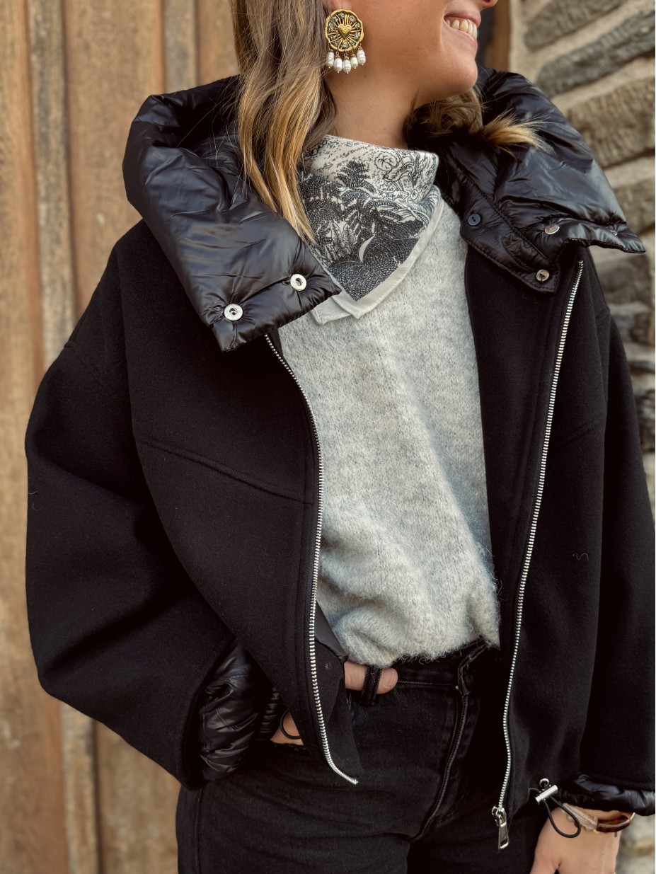 VESTE DUBLIN NOIRE VESTE DUBLIN NOIRE