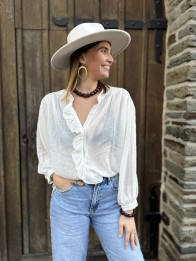 BLOUSE SUZANNE BLANC