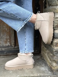 BOOTS ATLANTA CUIR BEIGE