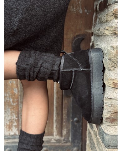 BOOTS ATLANTA CUIR NOIR