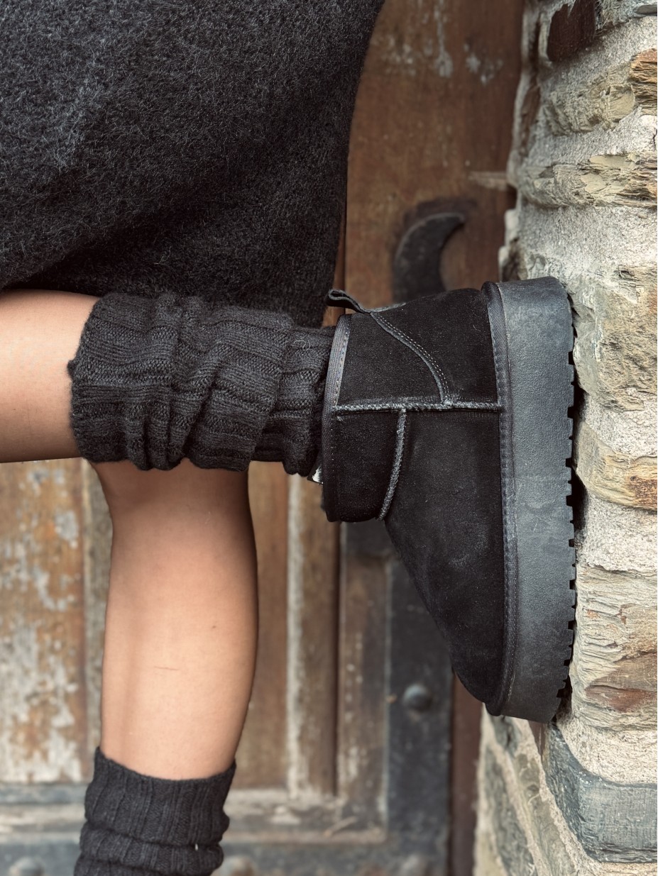 BOOTS ATLANTA CUIR NOIR