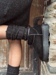 BOOTS ATLANTA CUIR NOIR