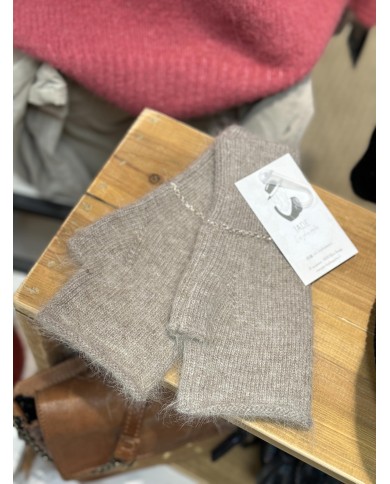MITAINES CACHEMIRE TAUPE