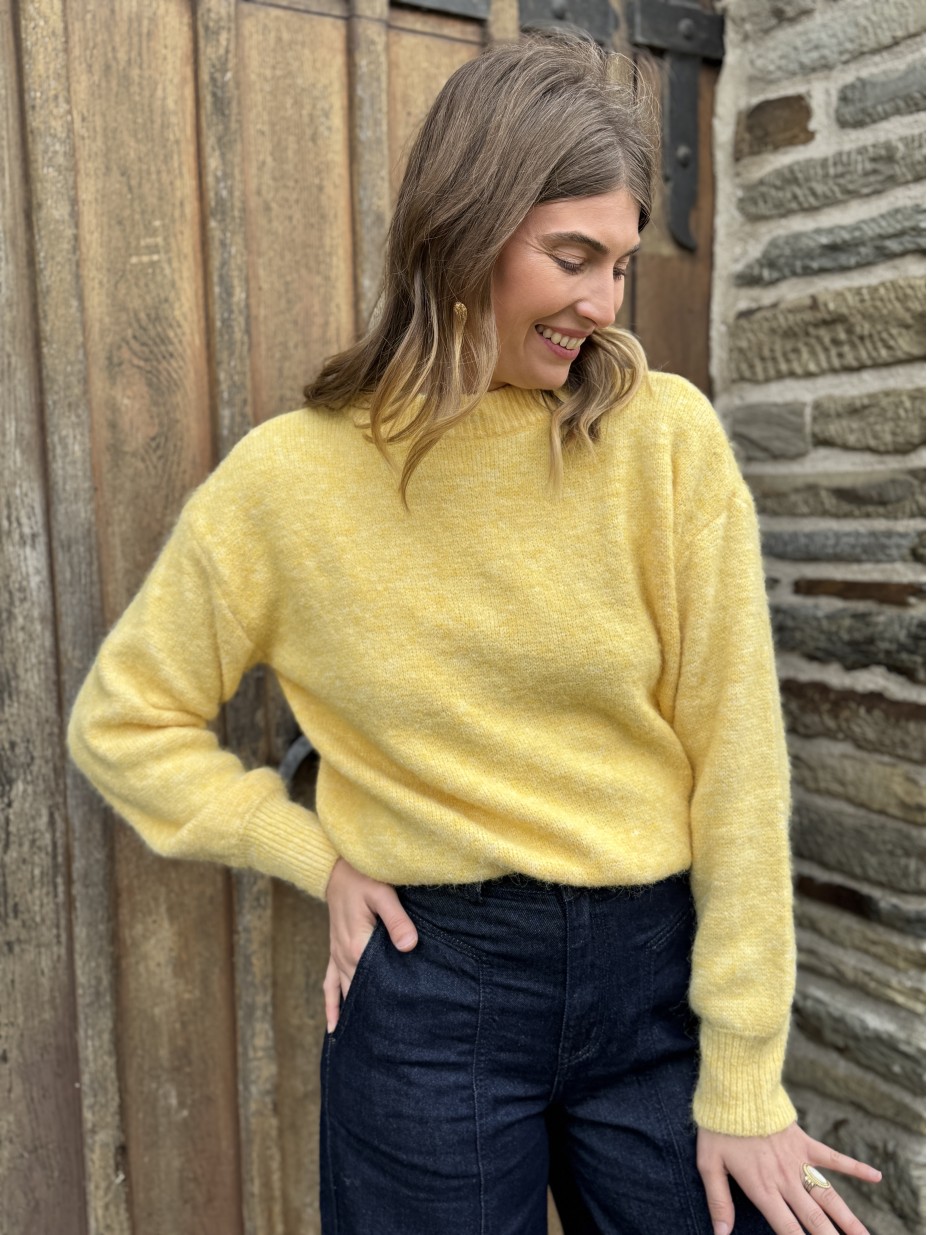 PULL GABIN JAUNE