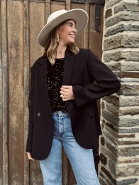 VESTE MARIANNE NOIRE