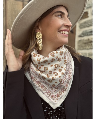 FOULARD BENGAL ECRU