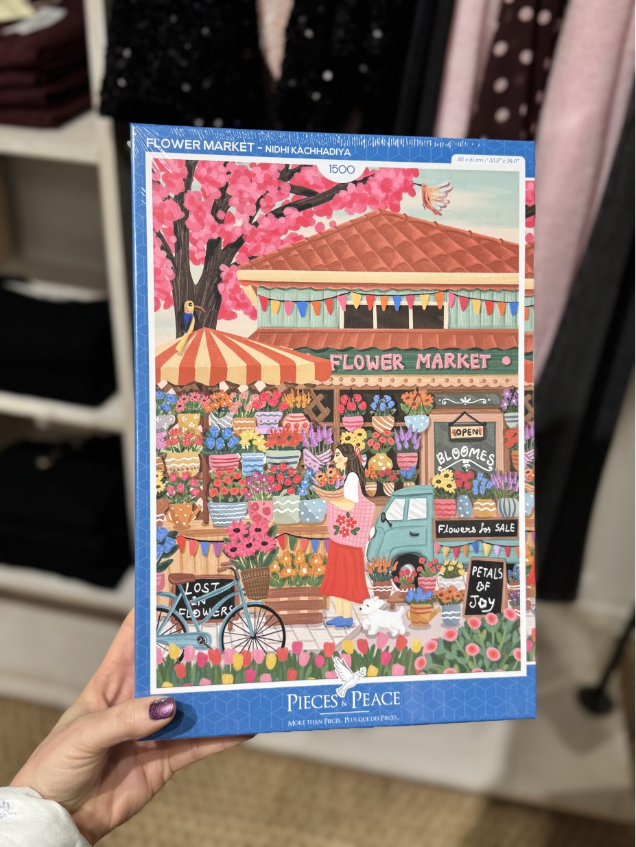 PUZZLE FLOWER MARKET