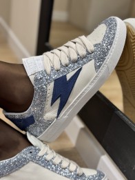 BASKETS SEMERDJIAN NOUBAR D431 GLITTER BLEU