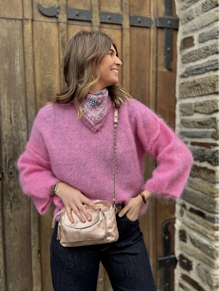 FOULARD KIALA ROSE - PETIT