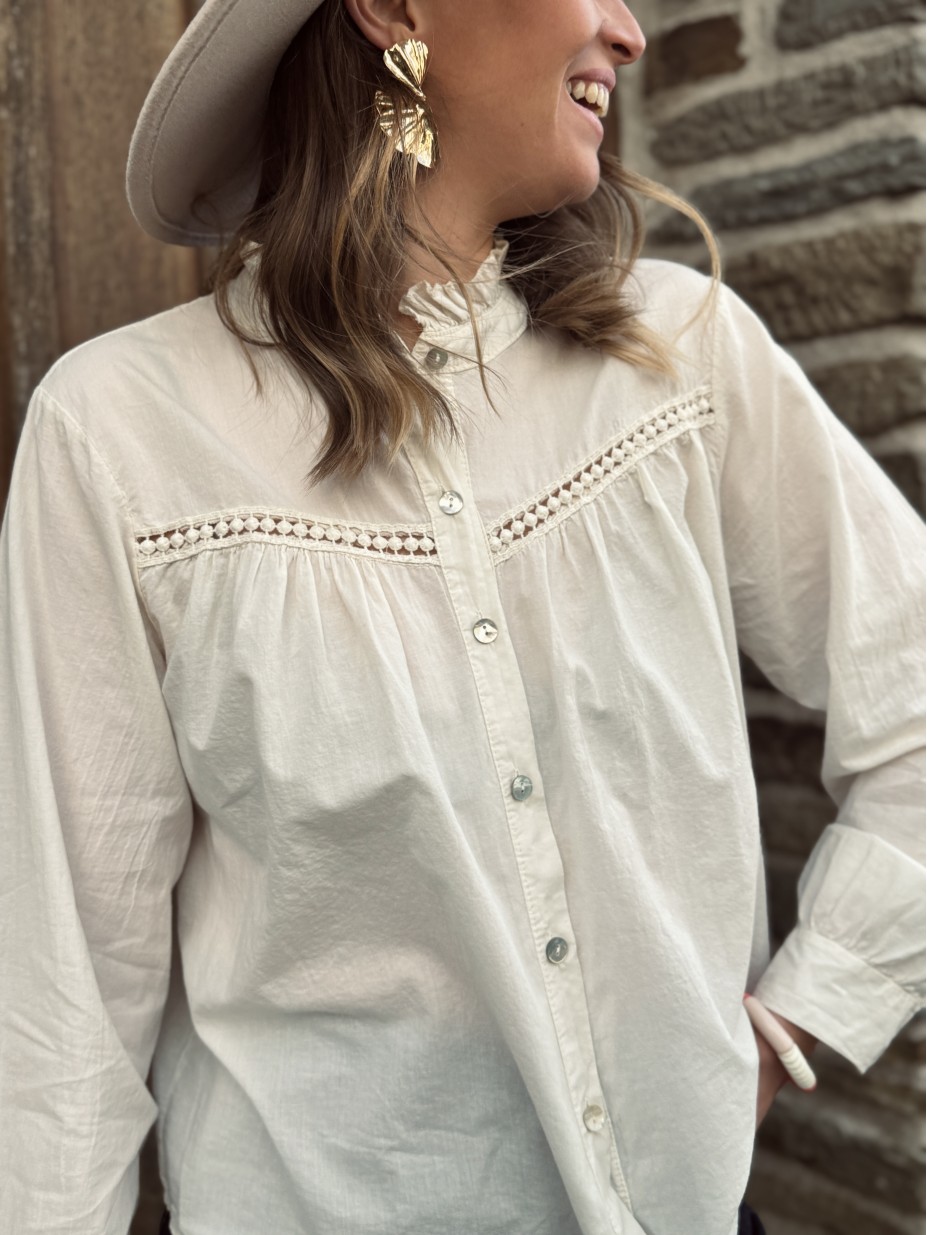 BLOUSE SAVANAH ECRU