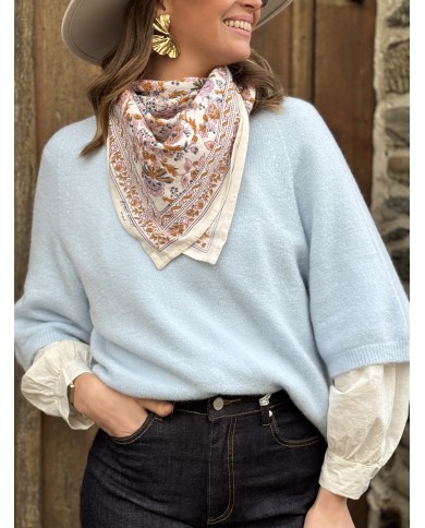 PULL ISADORA BLEU CIEL