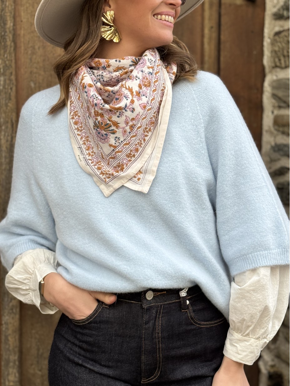 PULL ISADORA BLEU CIEL