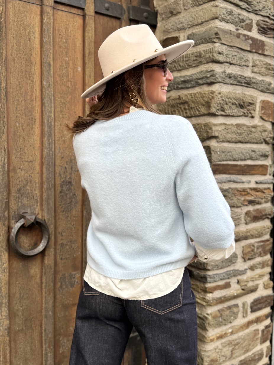 PULL ISADORA BLEU CIEL