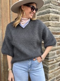PULL CLAUDIE GRIS