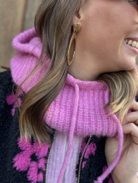 cagoule lassy rose fucshia laine