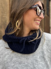 cagoule lassy bleu marine laine