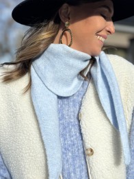 ECHARPE PAULETTE BLEU