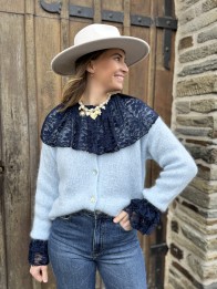 CARDIGAN JULES BLEU CIEL