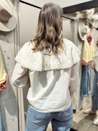 BLOUSE MELUSINE ECRU