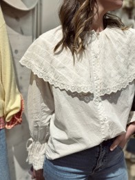 BLOUSE MELUSINE ECRU