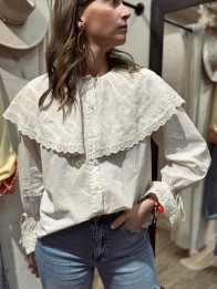 BLOUSE MELUSINE ECRU
