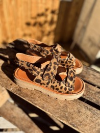 SANDALES ROMY LEOPARD