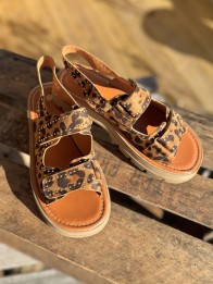 SANDALES LÉOPARD ROMY