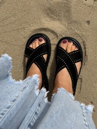 SANDALES ALMA NOIRE