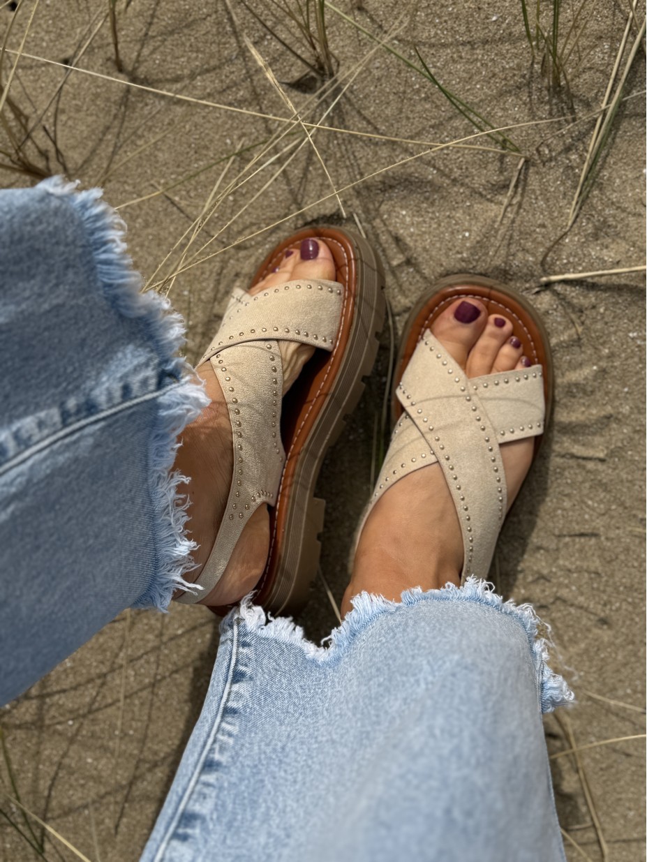 SANDALES ALMA BEIGE