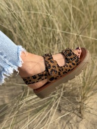 SANDALES LÉOPARD ROMY