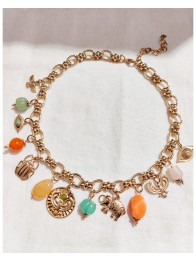 COLLIER SABINE ORANGE