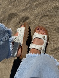 SANDALES OLGA BEIGE