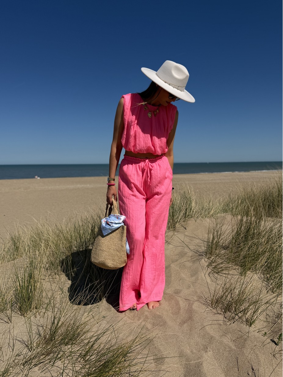 PANTALON DARIUS ROSE