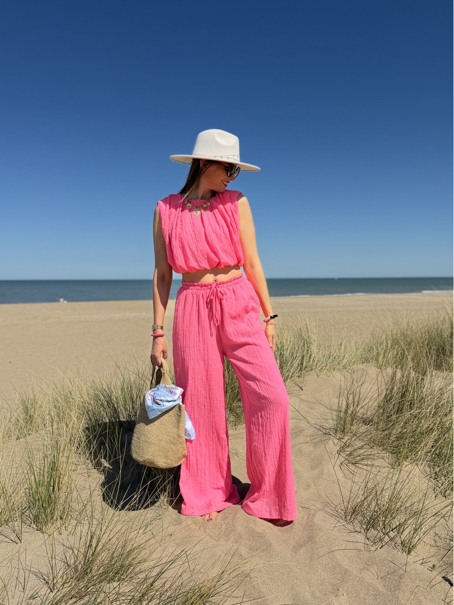 PANTALON DARIUS ROSE