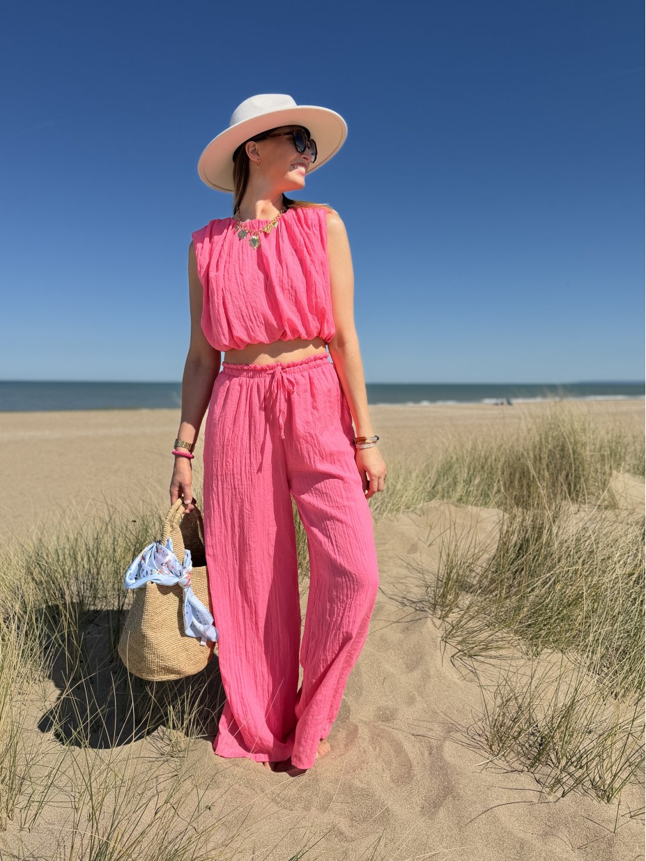 PANTALON DARIUS ROSE