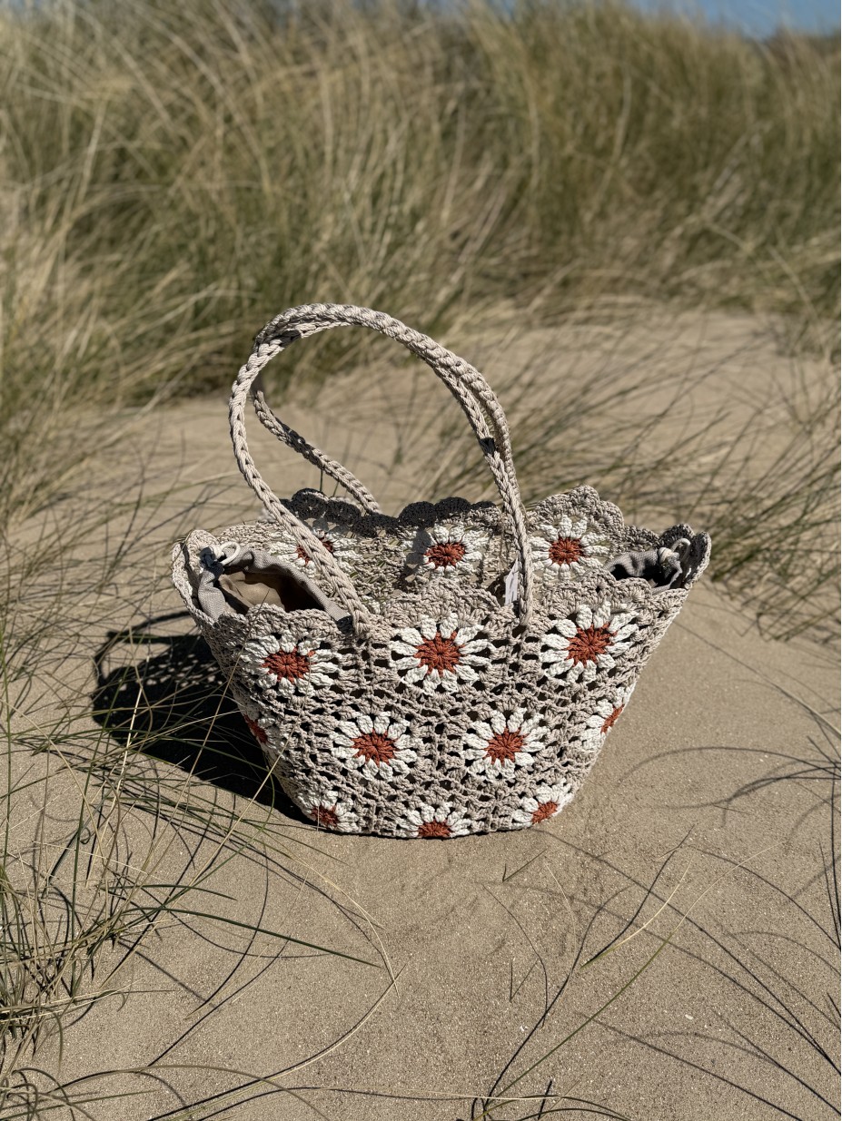 CABAS CROCHET FLORA