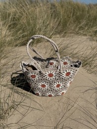 CABAS CROCHET FLORA