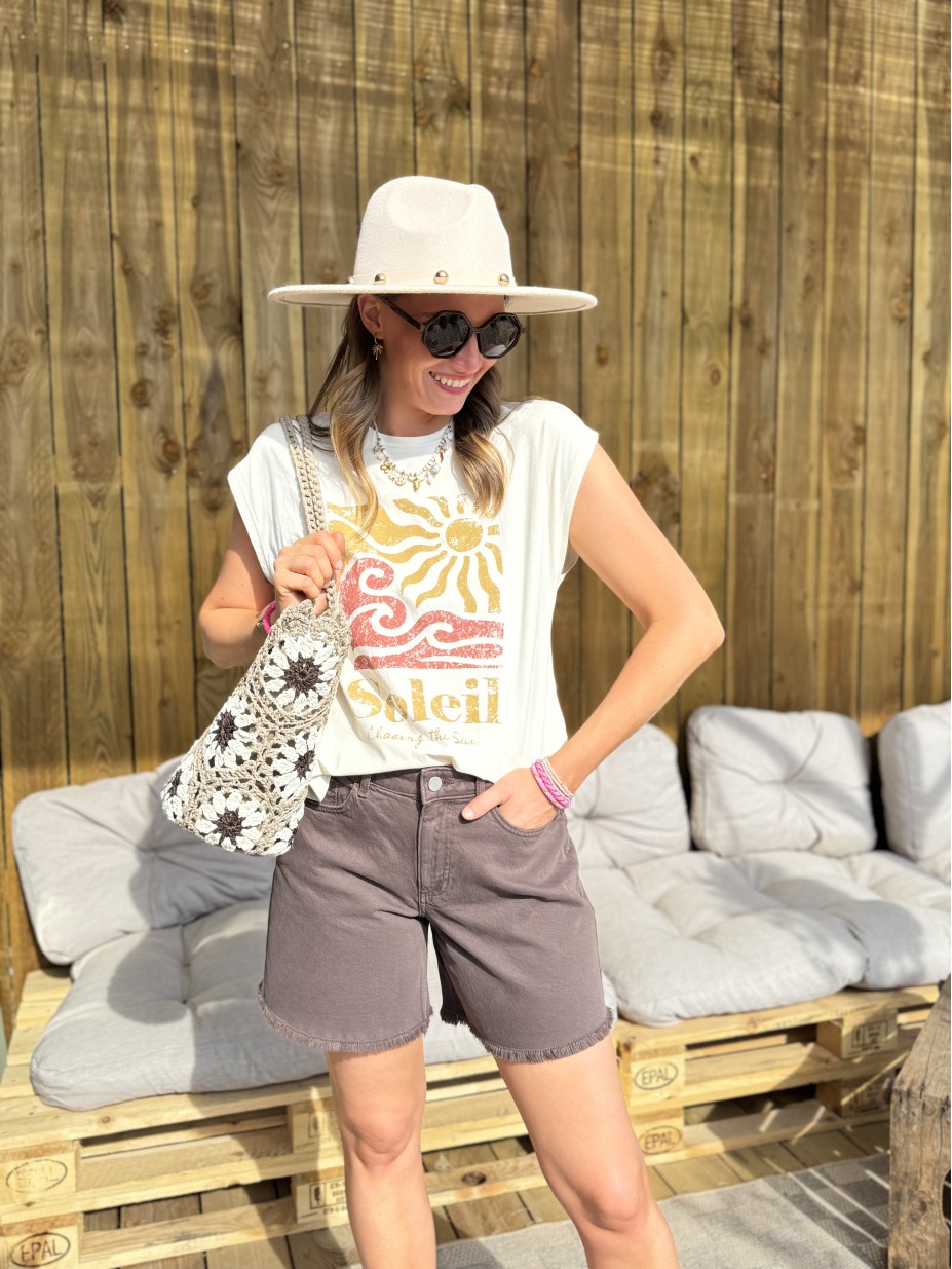 TSHIRT PERRINE ECRU