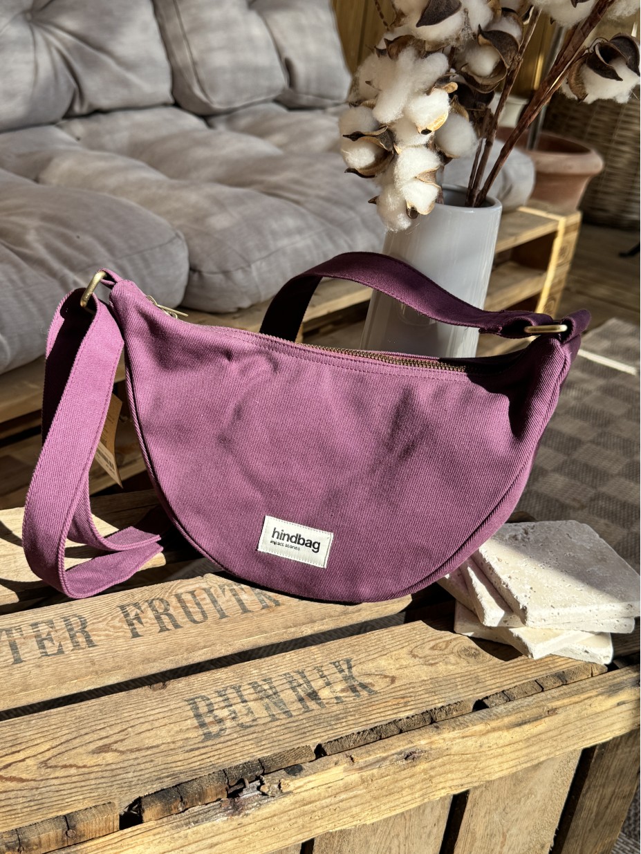 SAC ANDRÉA PRUNE HINDBAG