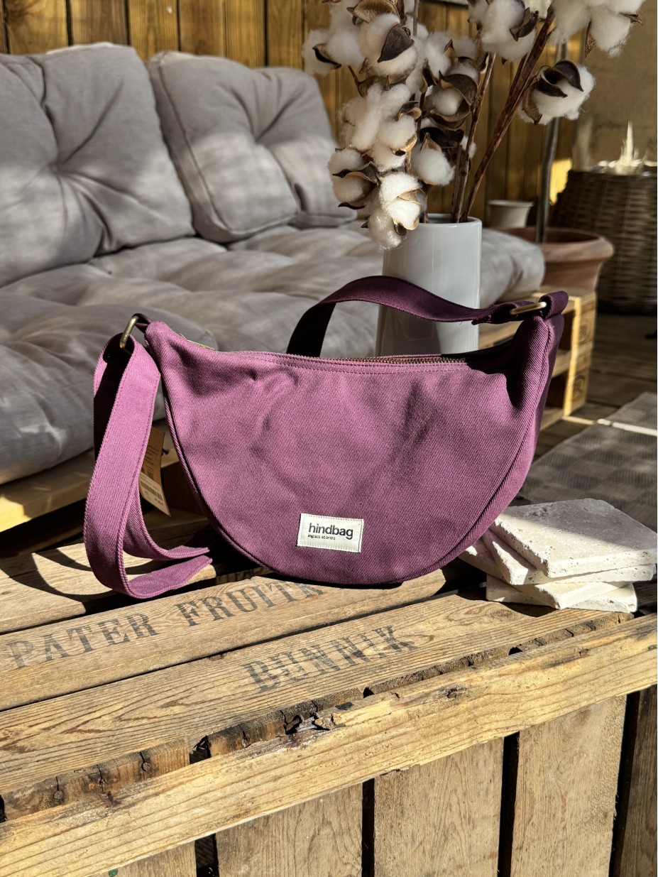 SAC ANDRÉA PRUNE HINDBAG