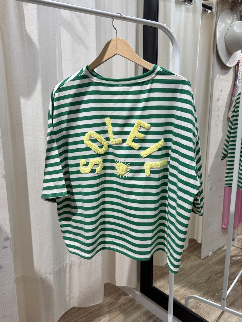 T-SHIRT SOLEIL VERT