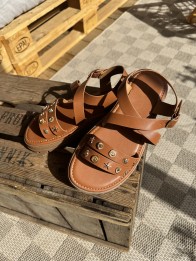 SANDALES SUN CAMEL